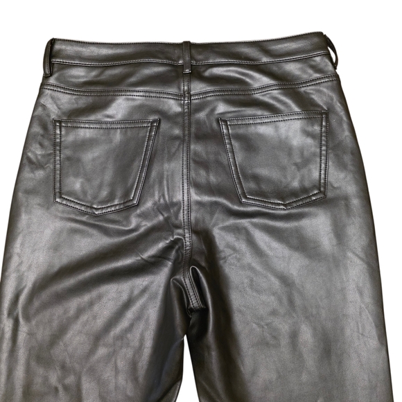 7 For All Mankind Faux Leather Pants Size M - Picture 8 of 10
